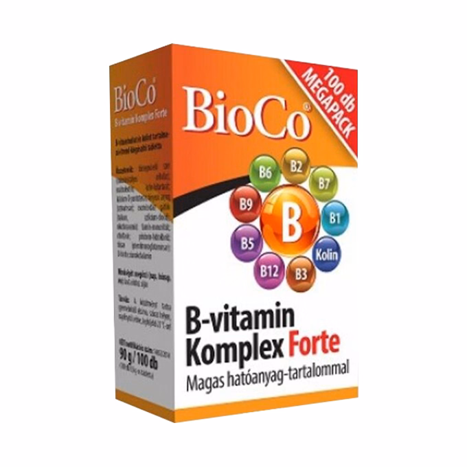 Vitamin BIOCO B-vitamin Komplex Forte 100 darab