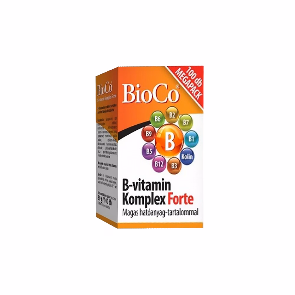 Vitamin BIOCO B-vitamin Komplex Forte 100 darab