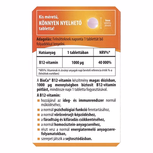 Vitamin BIOCO B12 1000 mcg 60 darab