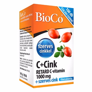Vitamin BIOCO C + Cink Retard 100 darab