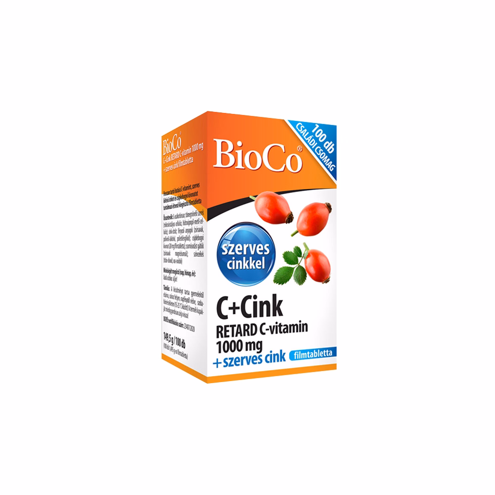 Vitamin BIOCO C + Cink Retard 100 darab