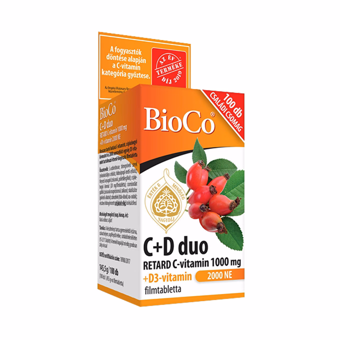 Vitamin BIOCO C + D3 Duo Retard 100 darab