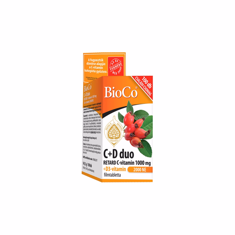 Vitamin BIOCO C + D3 Duo Retard 100 darab