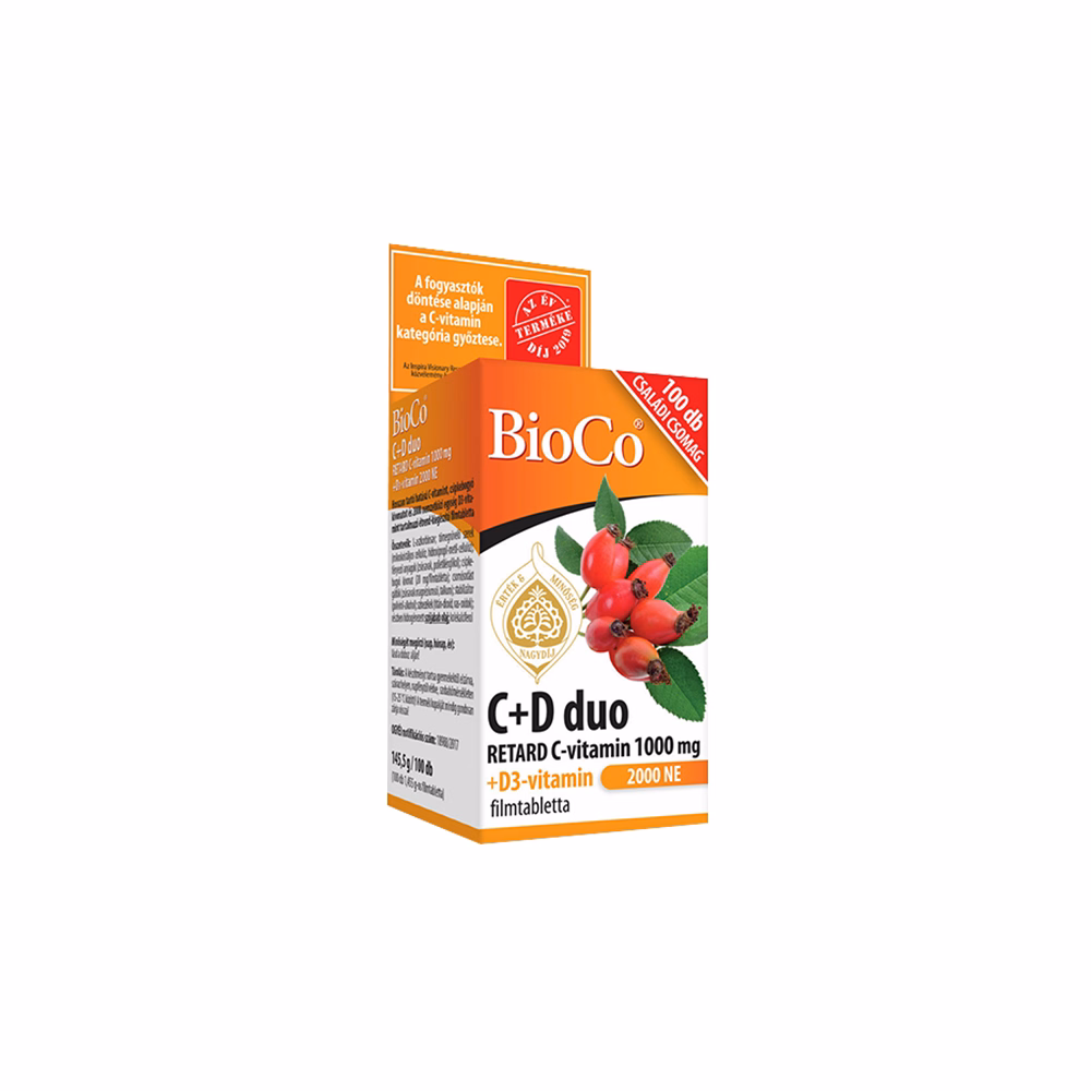 Vitamin BIOCO C + D3 Duo Retard 100 darab