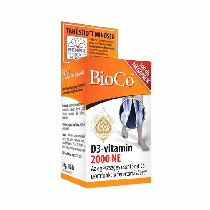 Vitamin BIOCO D3-vitamin 2000 NE 100 darab