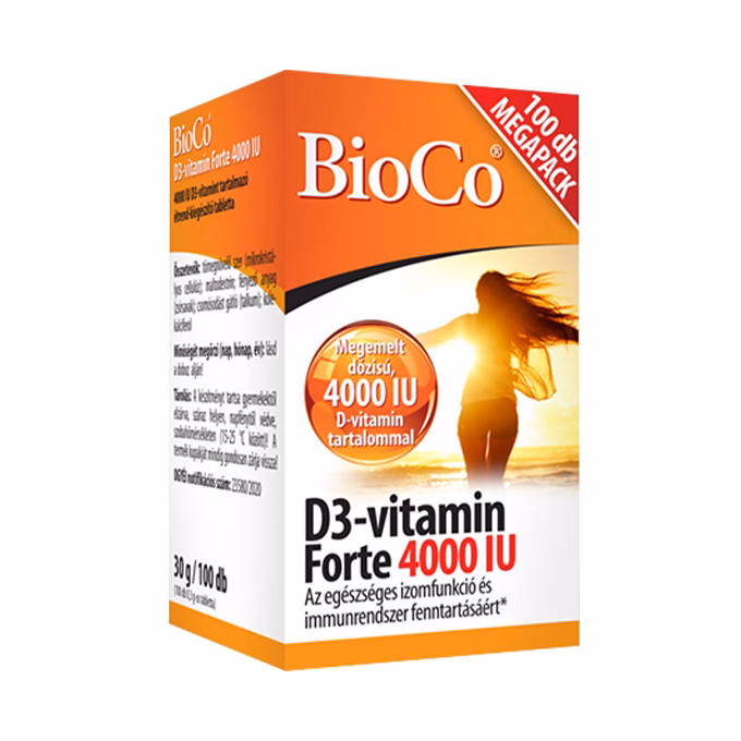 Vitamin BIOCO D3-vitamin Forte 100 darab