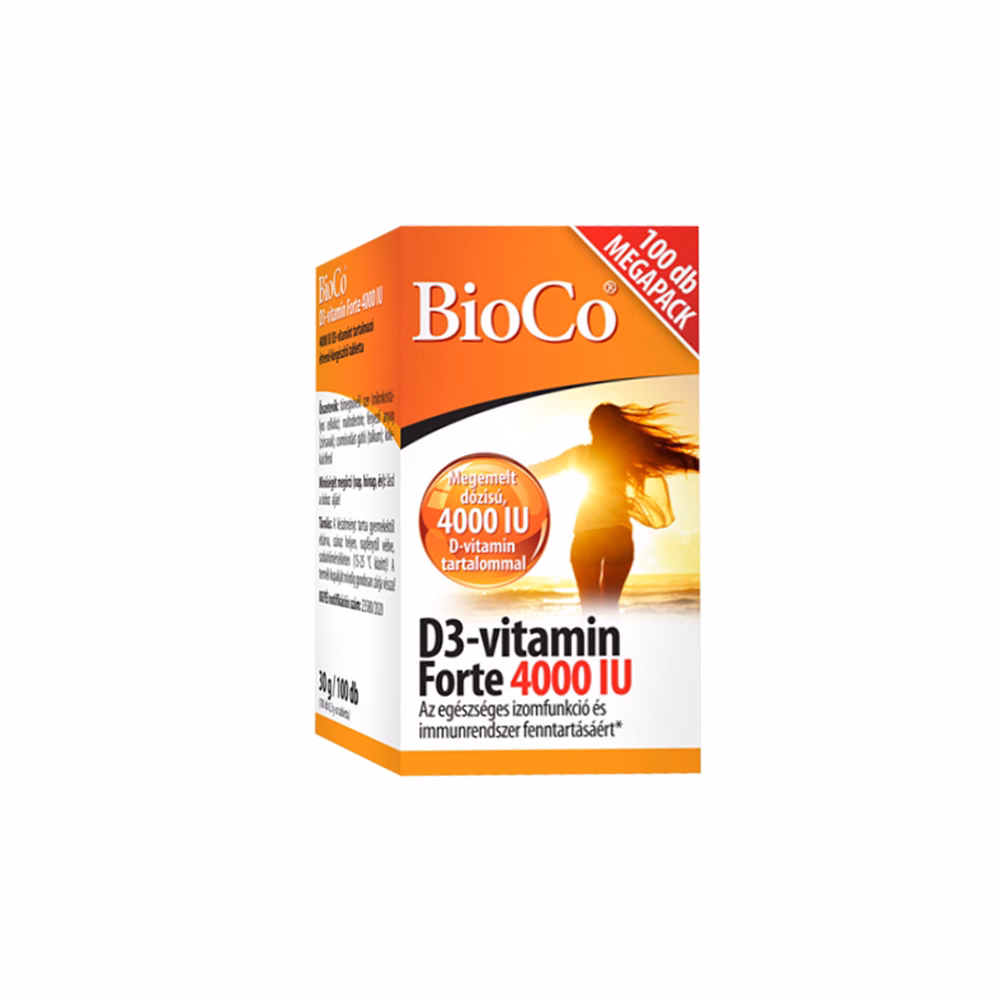 Vitamin BIOCO D3-vitamin Forte 100 darab