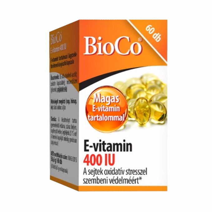 Vitamin BIOCO E-vitamin 60 darab