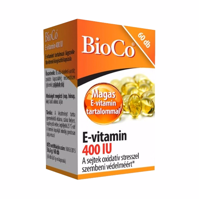 Vitamin BIOCO E-vitamin 60 darab