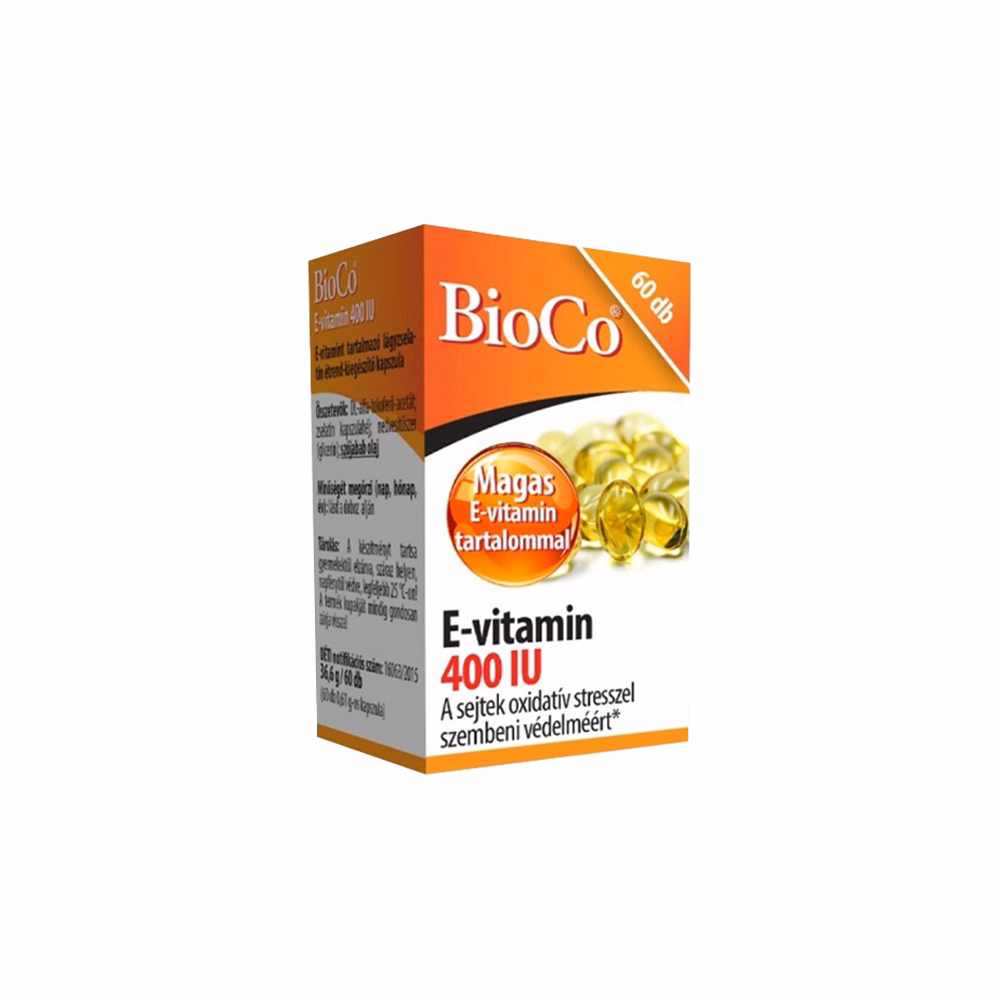 Vitamin BIOCO E-vitamin 60 darab