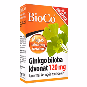 Vitamin BIOCO Gingko Biloba Megapack 90 darab