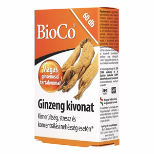 Vitamin BIOCO Ginszeng kivonat 60 darab