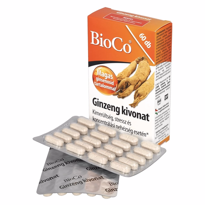 Vitamin BIOCO Ginszeng kivonat 60 darab