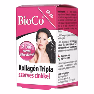 Vitamin BIOCO Kollagén tripla 60 darab