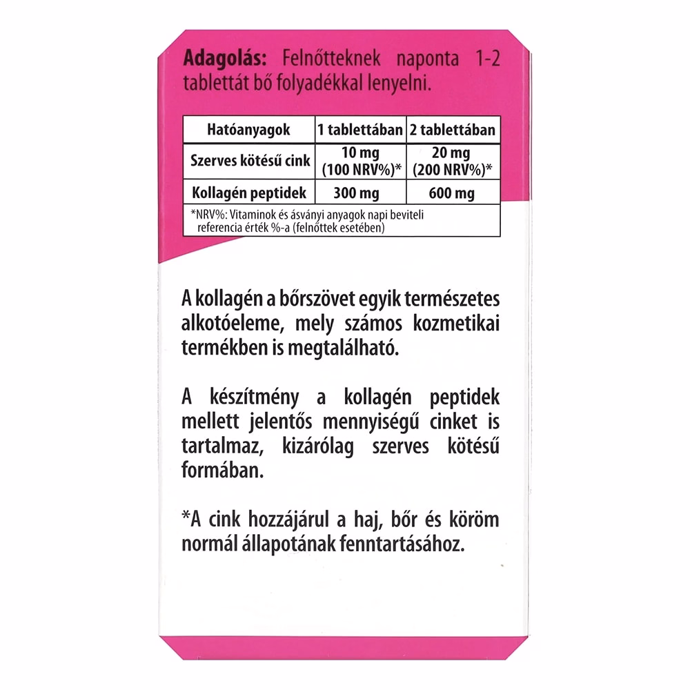 Vitamin BIOCO Kollagén tripla 60 darab