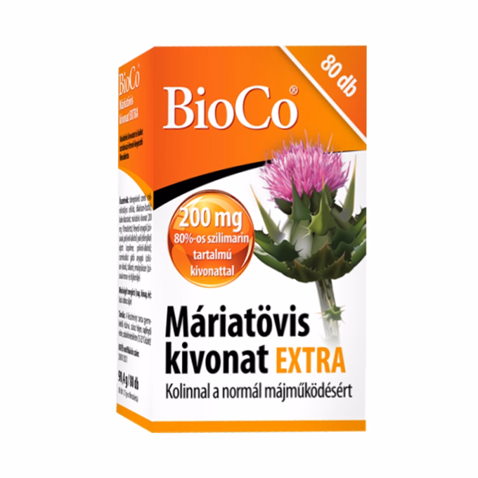 Vitamin BIOCO Máriatövis Extra 80 darab