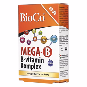 Vitamin BIOCO Mega-B B-komplex 60 darab