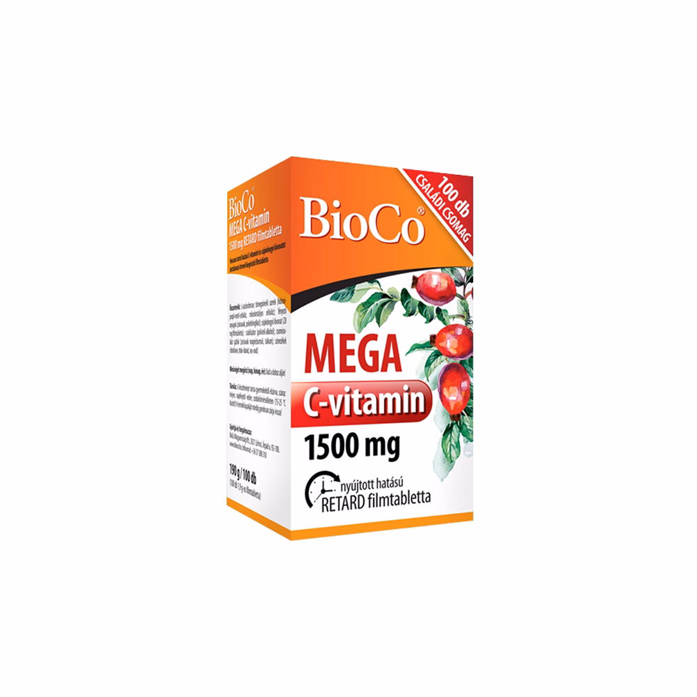 Vitamin BIOCO Mega C-vitamin 100 darab