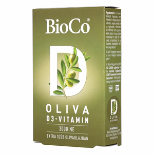 Vitamin BIOCO Oliva D3 3000 NE 60 darab