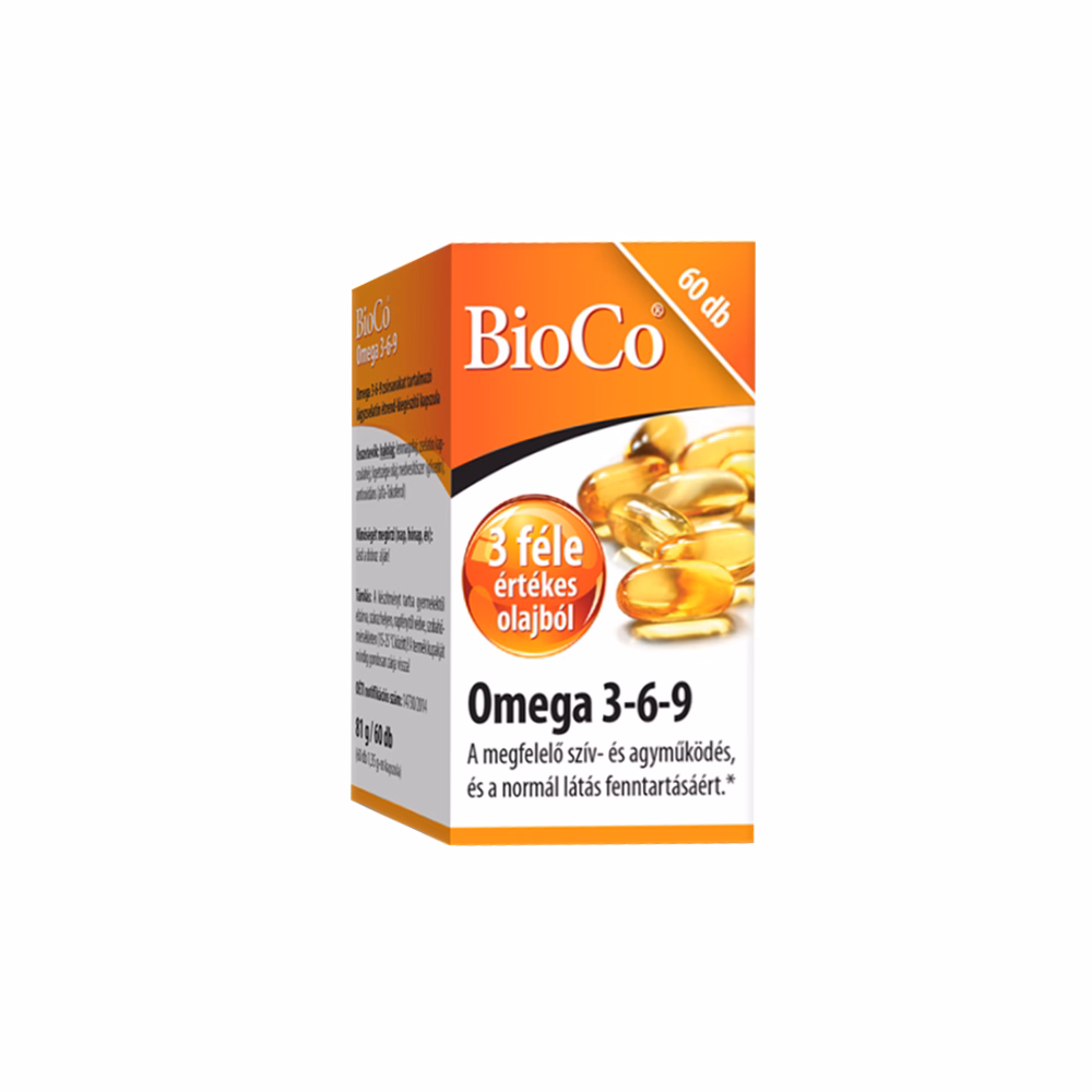 Vitamin BIOCO Omega 3-6-9 60 darab