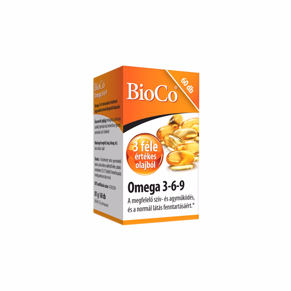 Vitamin BIOCO Omega 3-6-9 60 darab