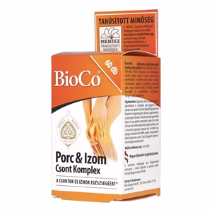 Vitamin BIOCO Porc & Izom Csont komplex kondroitinnel 60 darab