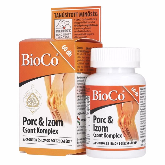 Vitamin BIOCO Porc & Izom Csont komplex kondroitinnel 60 darab