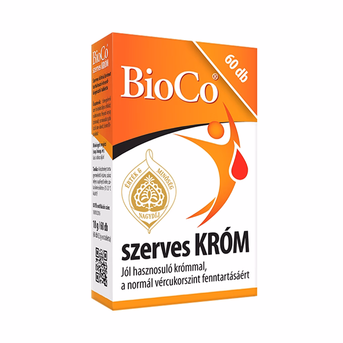 Vitamin BIOCO Szerves Króm 60 darab