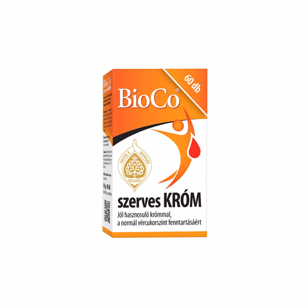 Vitamin BIOCO Szerves Króm 60 darab