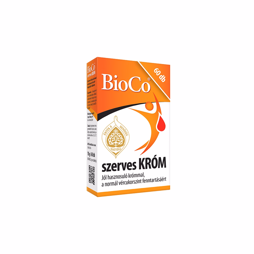Vitamin BIOCO Szerves Króm 60 darab