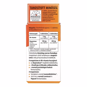 Vitamin BIOCO Szerves Mg + B6 60 darab
