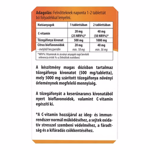 Vitamin BIOCO Tőzegáfonya extra 60 darab