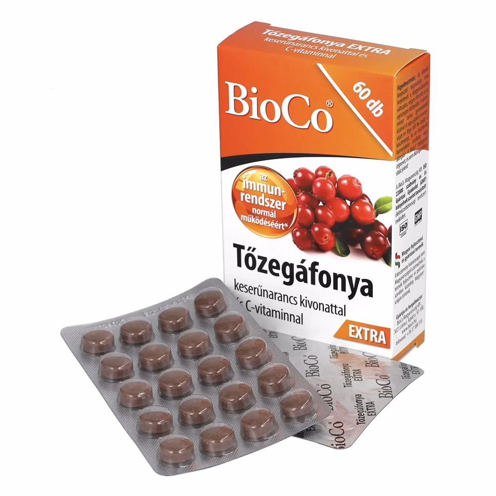 Vitamin BIOCO Tőzegáfonya extra 60 darab