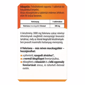 Vitamin BIOCO Valeriána max 60 darab