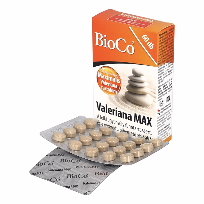 Vitamin BIOCO Valeriána max 60 darab