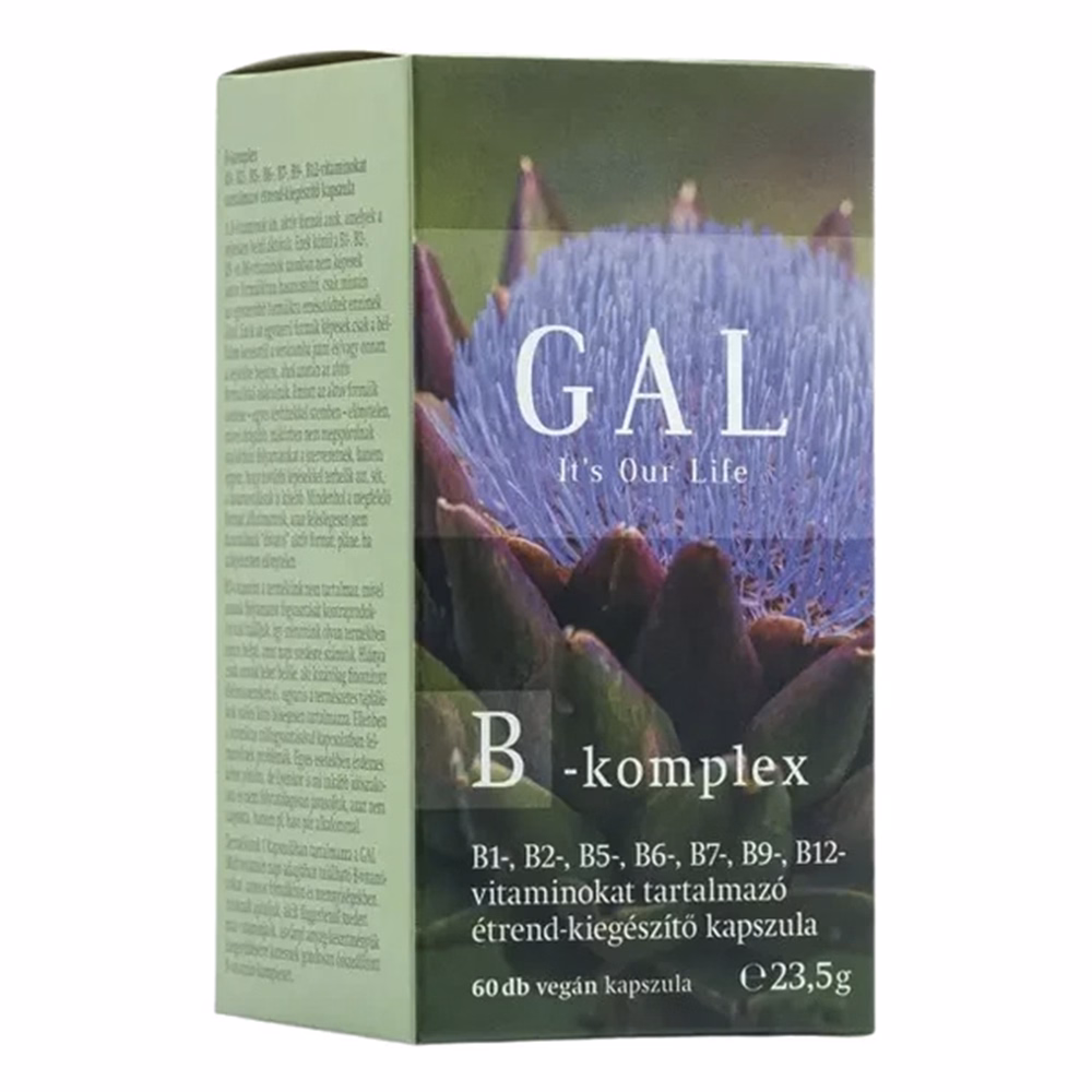 Vitamin GAL B-komplex vegán 60 darab