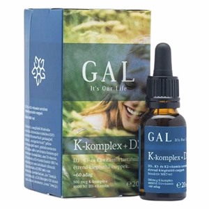 Vitamin GAL K-komplex + D3-vitamin 20 ml