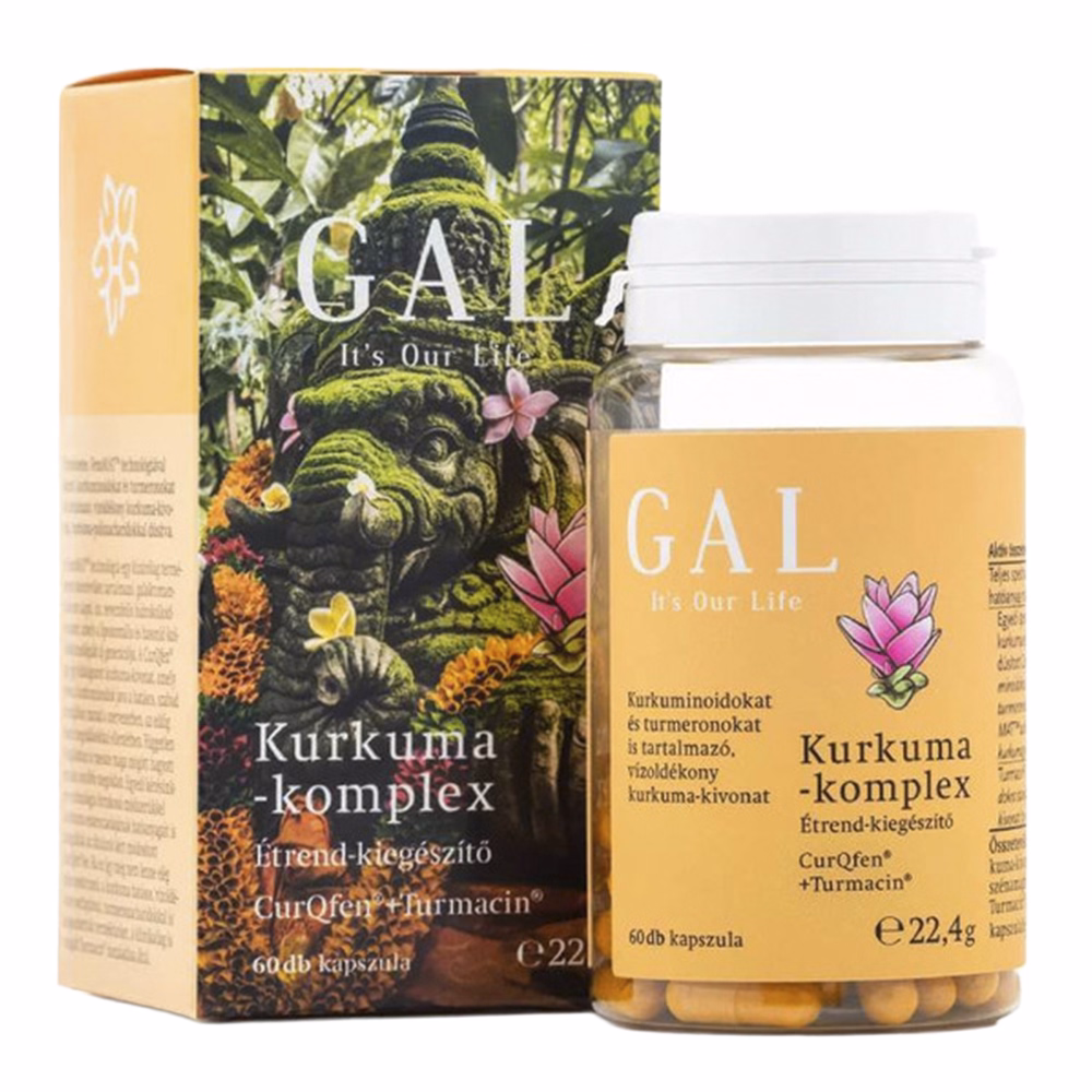 Vitamin GAL Kurkuma-komplex 60 darab