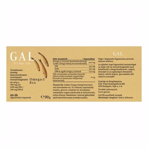 Vitamin GAL Omega-3 Eco 60 darab