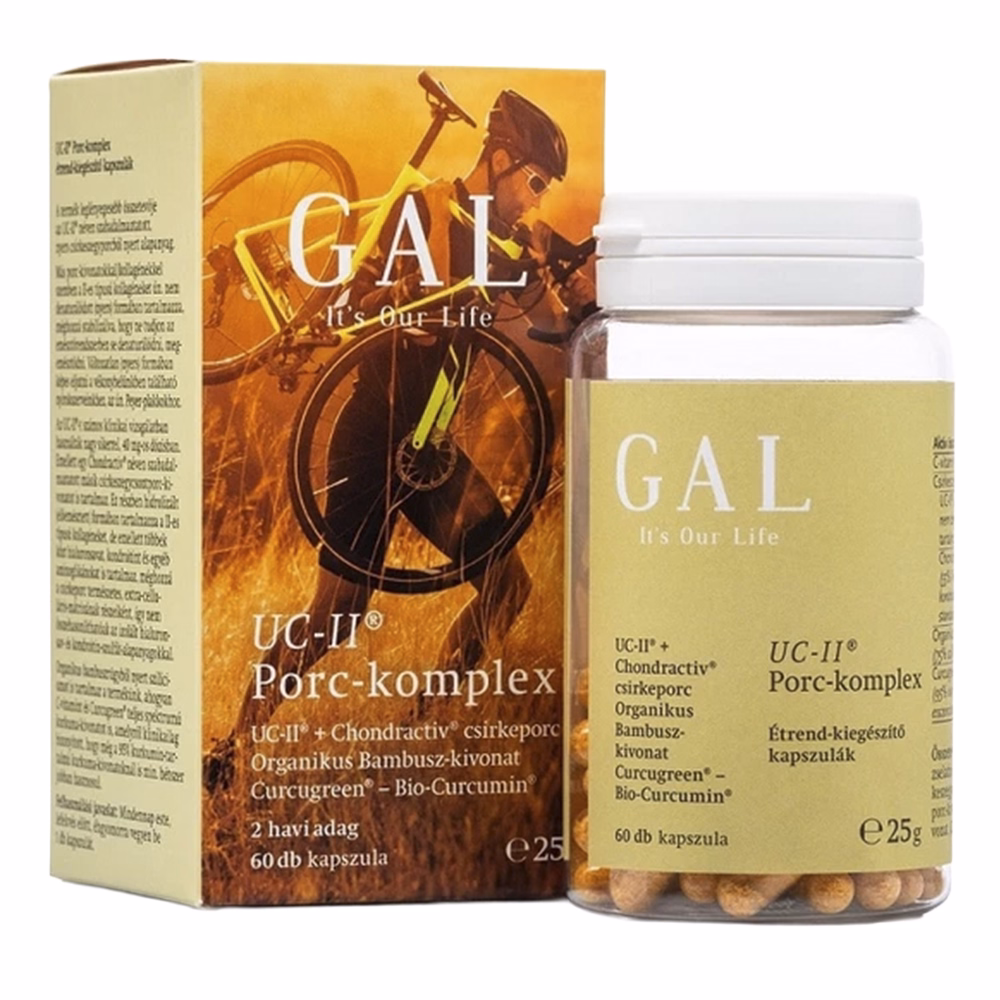 Vitamin GAL UC-II Porc-komplex 60 darab