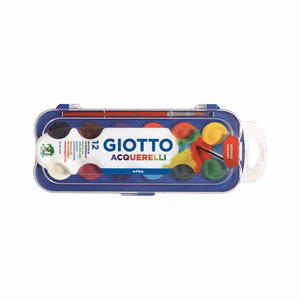 Vízfesték GIOTTO Aquarelli 30 mm 12 darabos Vízfesték GIOTTO Aquarelli 30 mm 12 darabos