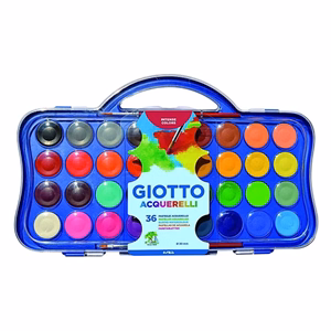 Vízfesték GIOTTO Aquarelli 30 mm 36 darabos