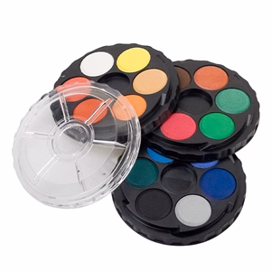 Vízfesték KOH-I-NOOR 22,5 mm kerek 18 darabos
