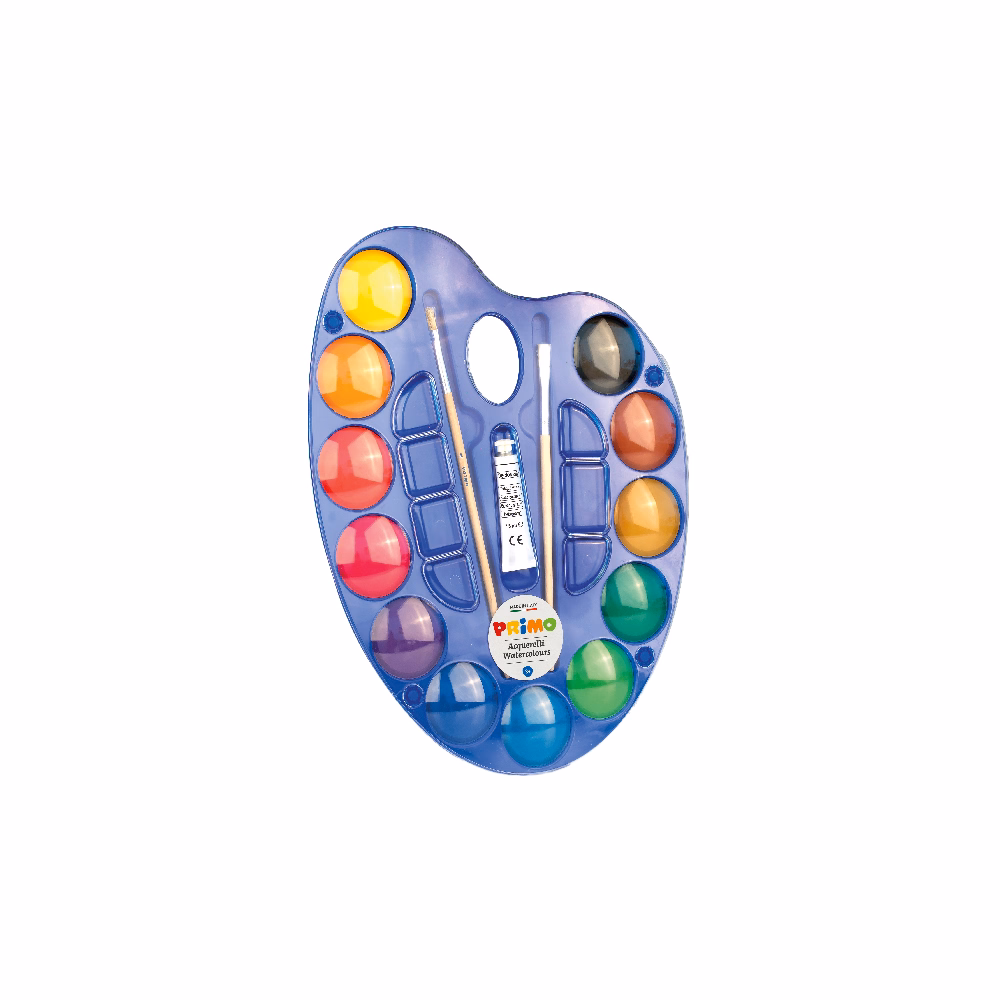 Vízfesték PRIMO jumbo 44 mm 12 darabos