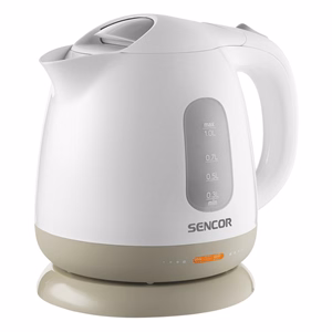 Vízforraló SENCOR SWK 1102WH 1100W 1 liter fehér/krém