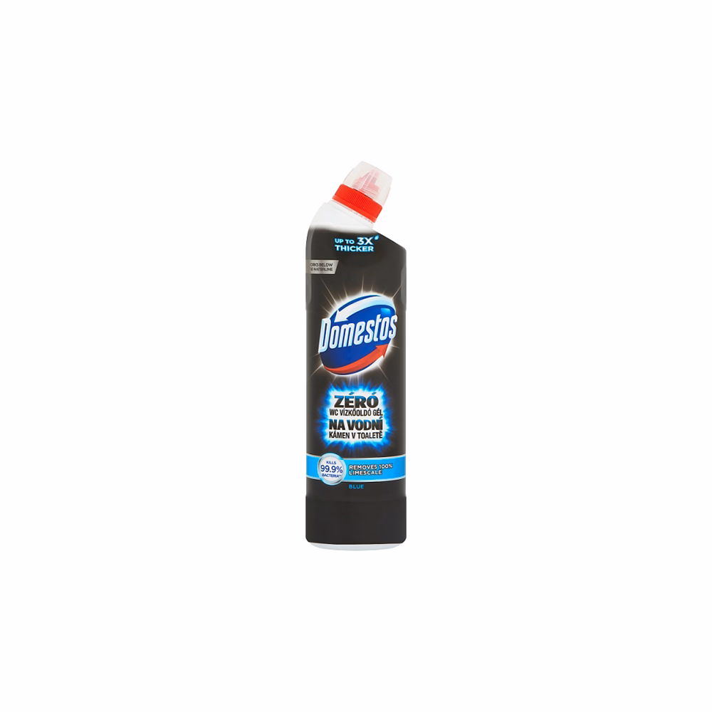 Vízkőoldó DOMESTOS Zéró WC Blue 750 ml