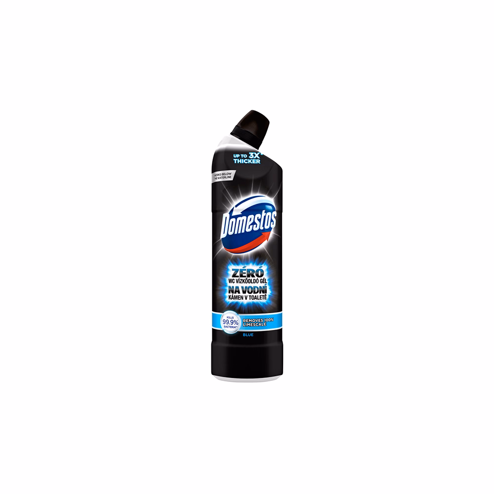 Vízkőoldó DOMESTOS Zéró WC Blue 750 ml