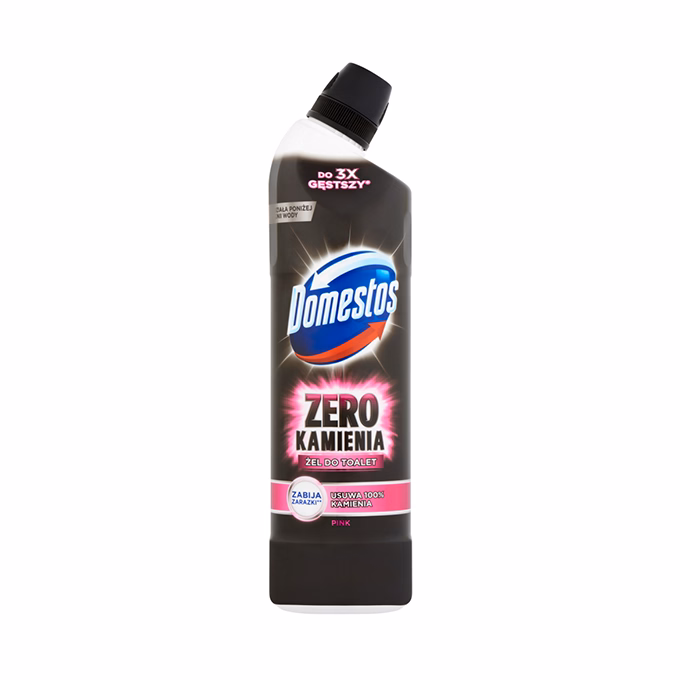Vízkőoldó DOMESTOS Zéró WC Pink 750 ml
