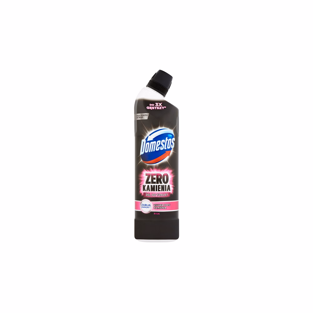 Vízkőoldó DOMESTOS Zéró WC Pink 750 ml