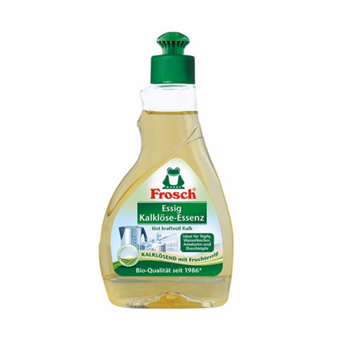 Vízkőoldő FROSCH háztartási gépekhez ecetes környezetbarát 300ml